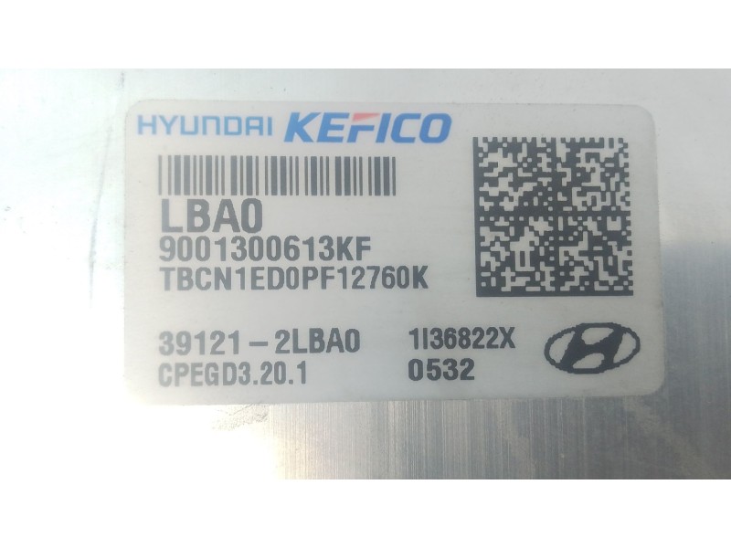 Recambio de centralita motor uce para hyundai i20 iii (bc3, bi3) 1.6 t-gdi referencia OEM IAM 391212LBA0  