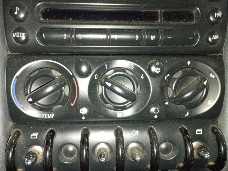 Recambio de mando calefaccion / aire acondicionado para mini mini descapotable (r52) cooper referencia OEM IAM   