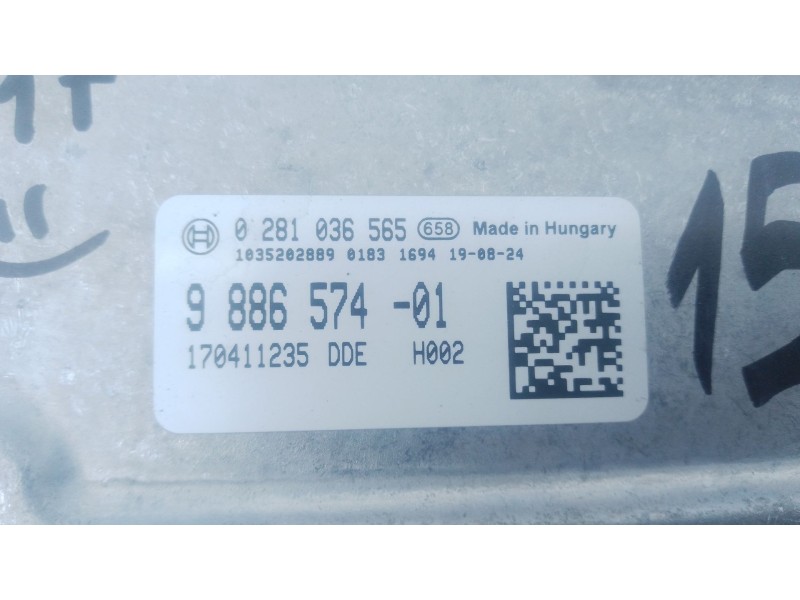 Recambio de centralita motor uce para bmw x3 (g01, f97, g08) xdrive 20 d referencia OEM IAM 9886574 0281036565 