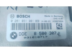 Recambio de centralita motor uce para bmw x1 (e84) sdrive 18 d referencia OEM IAM 8580307 0281031001  2
