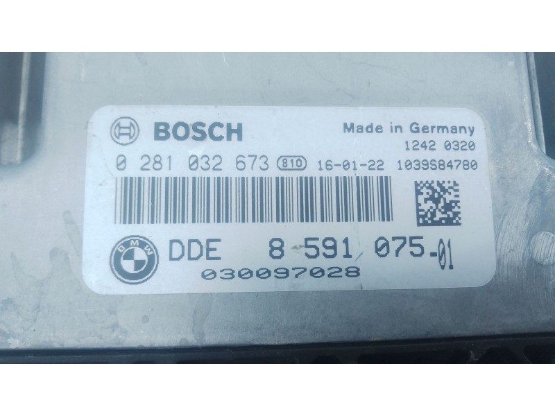 Recambio de centralita motor uce para bmw x1 (f48) xdrive 25 d referencia OEM IAM 859107501 0281032673 