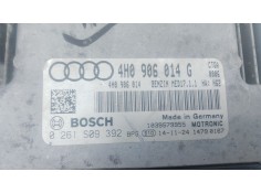 Recambio de centralita motor uce para audi a8 d4 (4h2, 4h8, 4hc, 4hl) 4.0 tfsi quattro referencia OEM IAM 4H0906014G 0261S09392  2