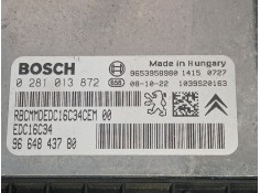 Recambio de centralita motor uce para peugeot 207/207+ (wa_, wc_) 1.6 hdi referencia OEM IAM 9664843780 0281013872  2