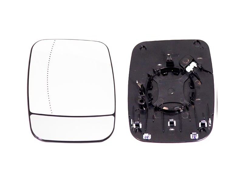 Recambio de cristal retrovisor derecho para renault trafic iii furgoneta (fg_) 1.6 dci 90 (fgme) referencia OEM IAM 31538602 105