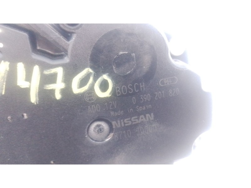 Recambio de motor limpia trasero para nissan qashqai i (j10, nj10) 2.0 dci a las 4 ruedas referencia OEM IAM 28710JD000 03902018