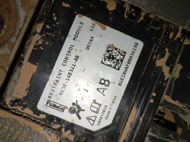 Recambio de centralita airbag para ford transit v363 autobús (fad, fbd) 2.0 ecoblue referencia OEM IAM RK3T14B321AB  