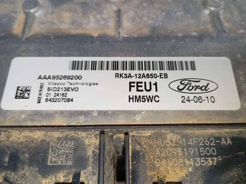 Recambio de centralita motor uce para ford transit v363 autobús (fad, fbd) 2.0 ecoblue referencia OEM IAM RK3A12A650EB  