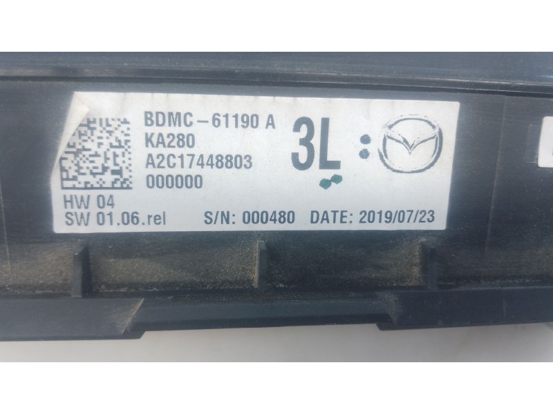 Recambio de mando climatizador para mazda cx-30 selection 2wd referencia OEM IAM   