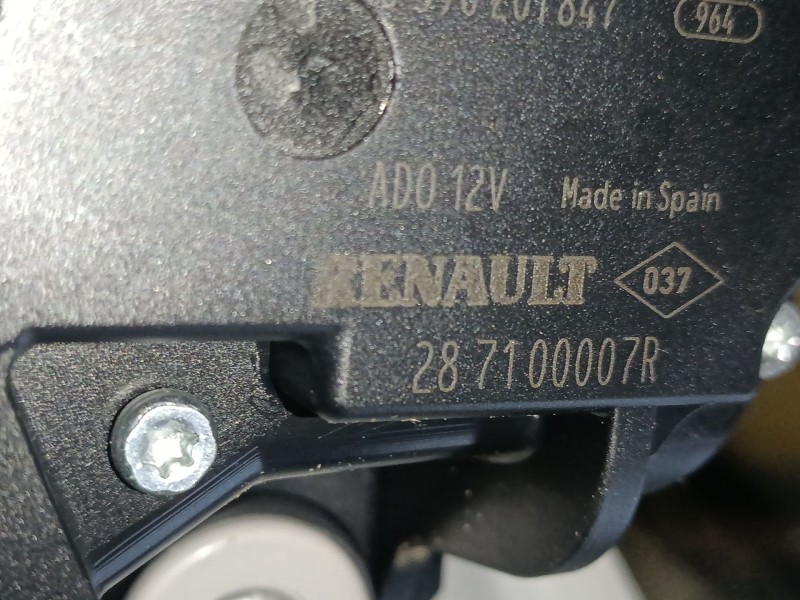 Recambio de motor limpia trasero para renault megane iii hatchback (bz0/1_, b3_) 1.2 tce (bz2b, bz11) referencia OEM IAM   