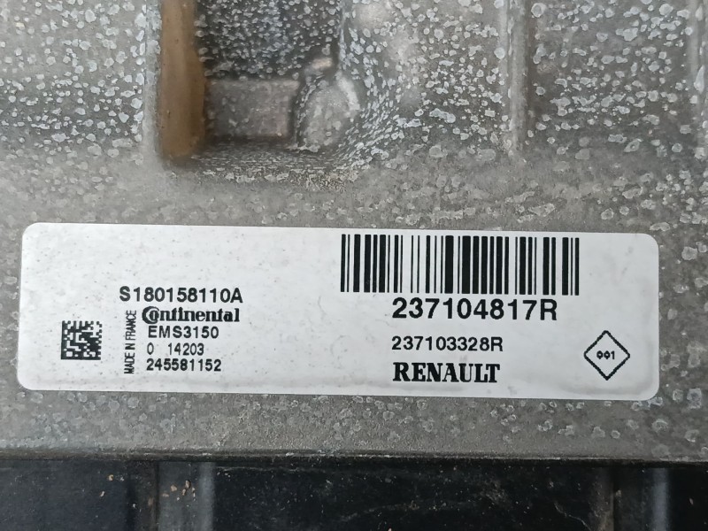 Recambio de centralita motor uce para renault megane iii hatchback (bz0/1_, b3_) 1.2 tce (bz2b, bz11) referencia OEM IAM 2371048