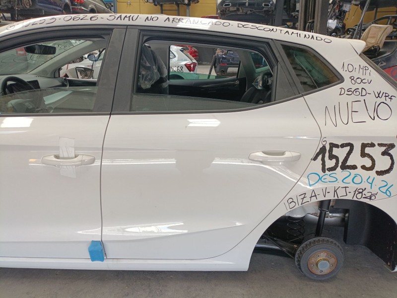 Recambio de puerta trasera izquierda para seat ibiza v (kj1, kjg) 1.0 mpi referencia OEM IAM   