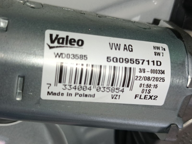 Recambio de motor limpia trasero para seat ibiza v (kj1, kjg) 1.0 mpi referencia OEM IAM 5G0955711D  