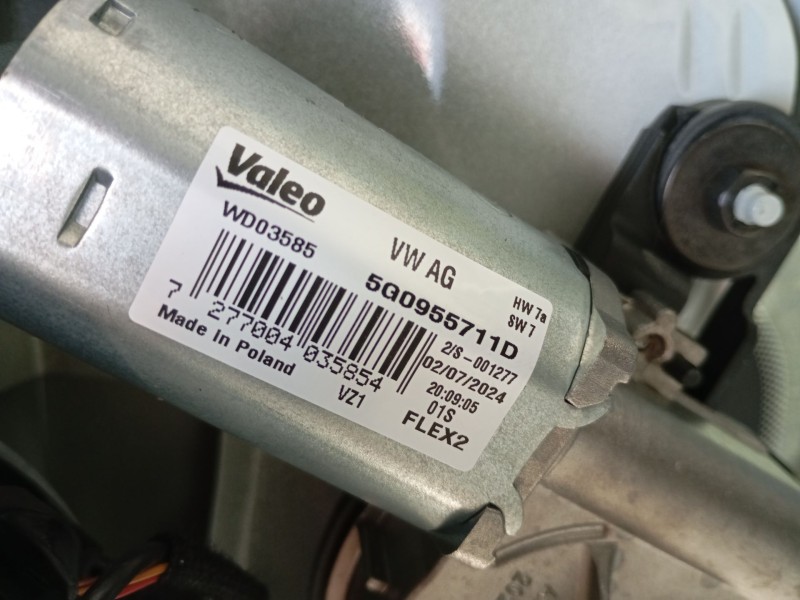 Recambio de motor limpia trasero para volkswagen polo vi (aw1, bz1, ae1) gti referencia OEM IAM 5G0955711D  