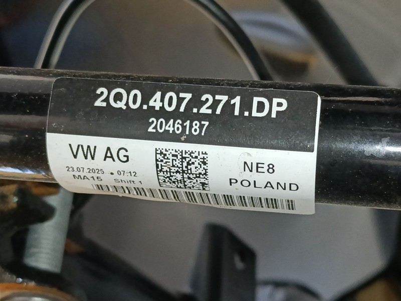 Recambio de transmision delantera izquierda para seat ibiza v (kj1, kjg) 1.0 mpi referencia OEM IAM 2Q0407271DP  