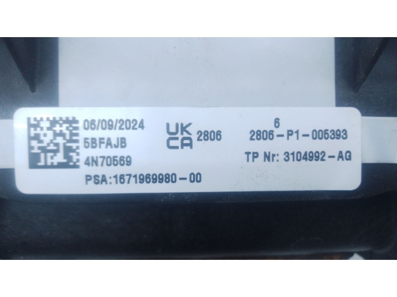 Recambio de airbag delantero derecho para citroën c3 ii (sc_) 1.2 vti 82 referencia OEM IAM   