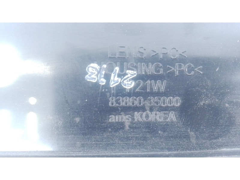 Recambio de piloto trasero central para ssangyong tivoli 1.2 referencia OEM IAM   