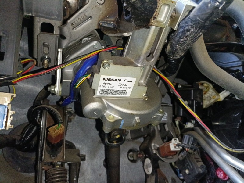 Recambio de columna direccion para nissan qashqai i (j10, nj10) 1.5 dci referencia OEM IAM   