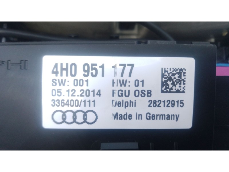 Recambio de luz interior para audi a8 d4 (4h2, 4h8, 4hc, 4hl) 4.0 tfsi quattro referencia OEM IAM   