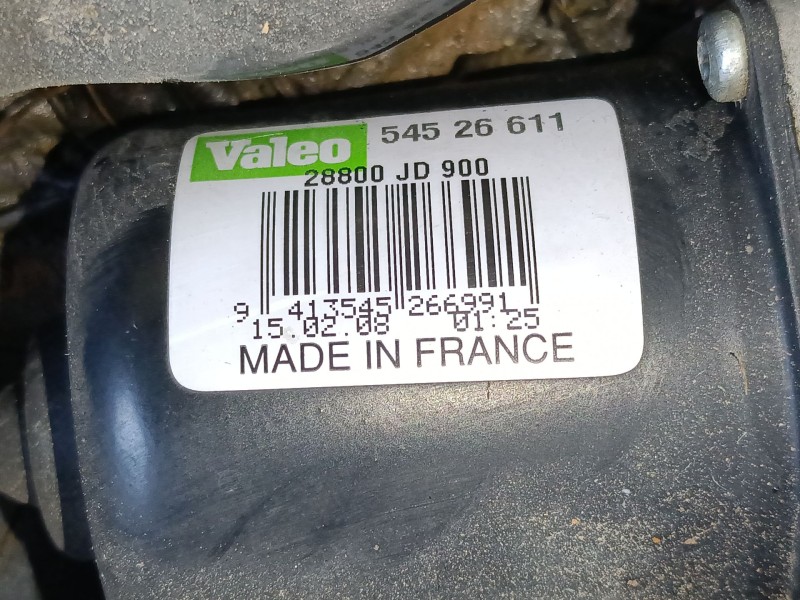 Recambio de motor limpia delantero para nissan qashqai i (j10, nj10) 1.5 dci referencia OEM IAM 54526611  