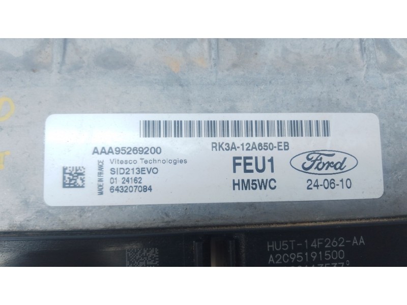 Recambio de centralita motor uce para ford transit v363 autobús (fad, fbd) 2.0 ecoblue referencia OEM IAM RK3A12A650EB  