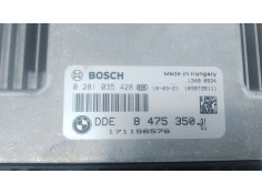 Recambio de centralita motor uce para bmw 1 (f20) 118 d referencia OEM IAM 847535001 0281035428  2