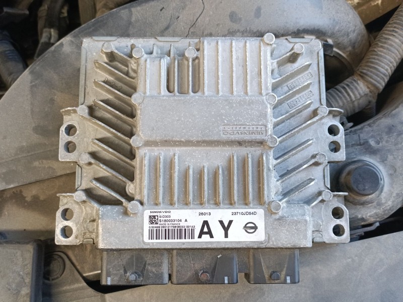 Recambio de centralita motor uce para nissan qashqai i (j10, nj10) 1.5 dci referencia OEM IAM 23710JD54D S180033104 