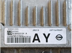Recambio de centralita motor uce para nissan qashqai i (j10, nj10) 1.5 dci referencia OEM IAM 23710JD54D S180033104  2