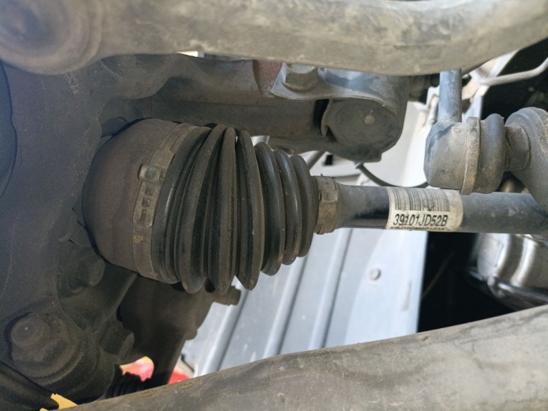 Recambio de transmision delantera izquierda para nissan qashqai i (j10, nj10) 1.5 dci referencia OEM IAM 39101JD52B  