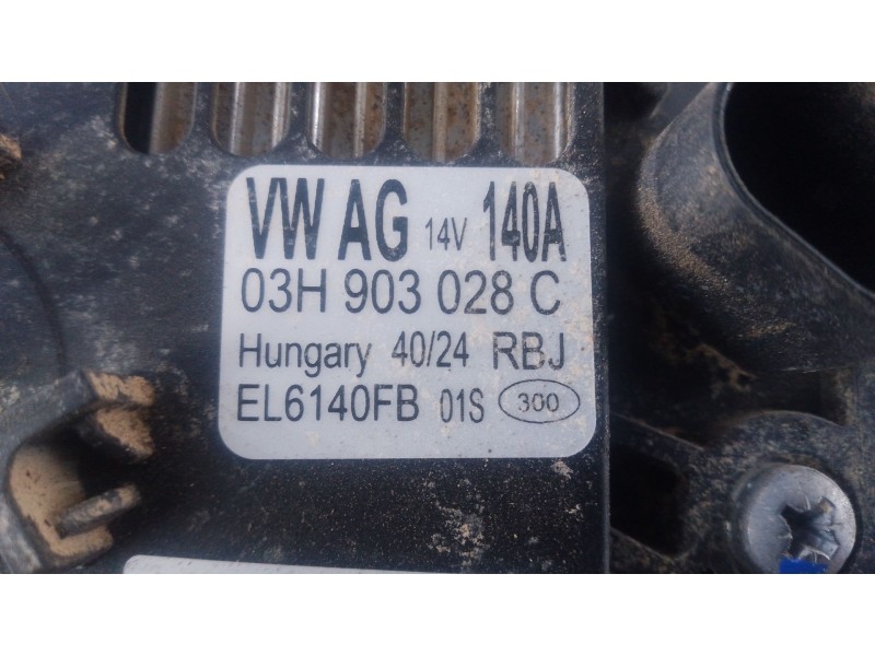 Recambio de alternador para volkswagen crafter furgoneta (sy_, sx_) 2.0 tdi referencia OEM IAM   