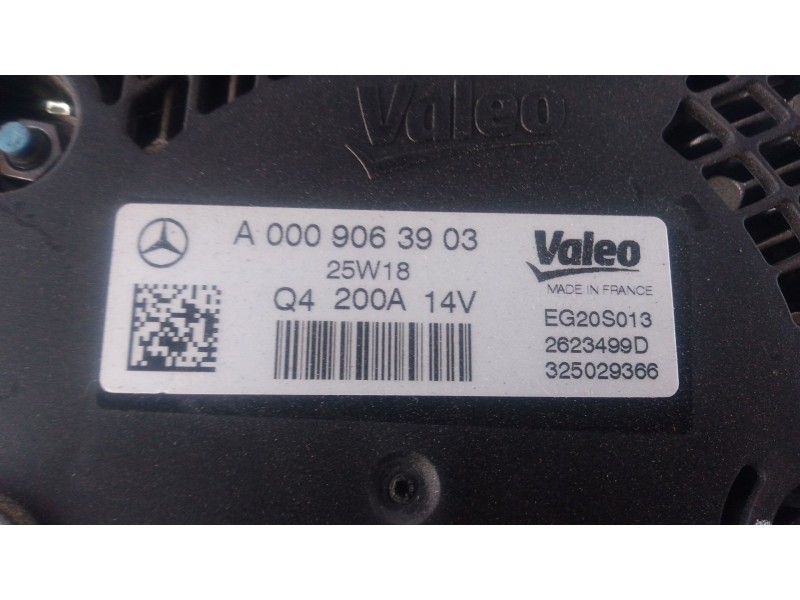 Recambio de alternador para mercedes-benz vito tourer (w447) 114 cdi 4-matic (447.701, 447.703, 447.705) referencia OEM IAM   