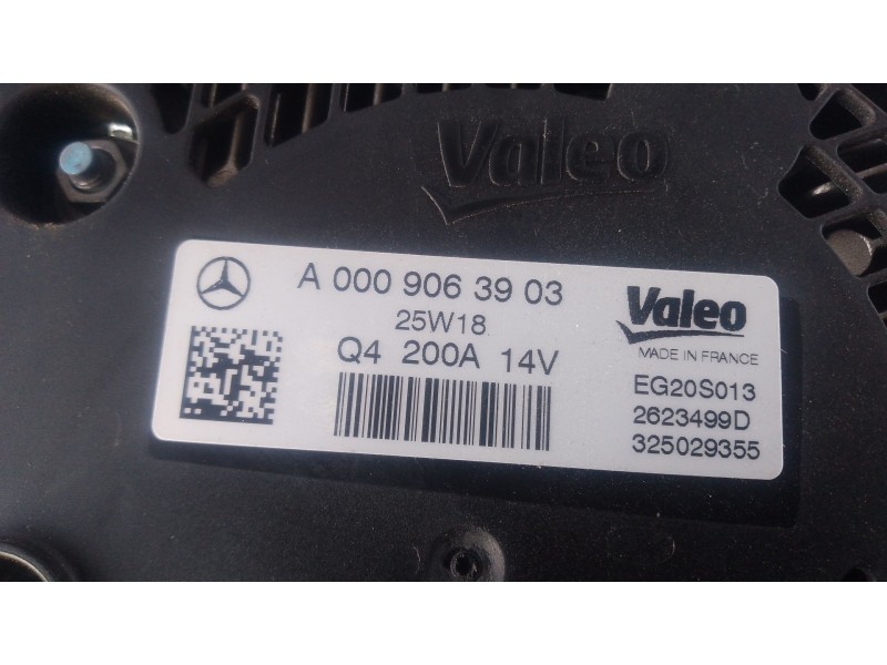 Recambio de alternador para mercedes-benz vito tourer (w447) 114 cdi 4-matic (447.701, 447.703, 447.705) referencia OEM IAM   