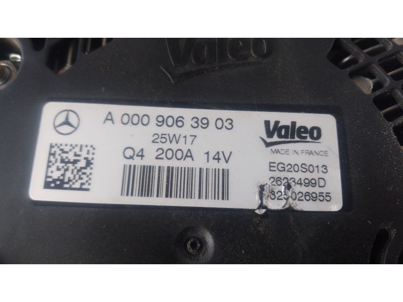 Recambio de alternador para mercedes-benz vito tourer (w447) 114 cdi 4-matic (447.701, 447.703, 447.705) referencia OEM IAM   