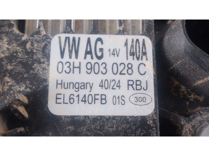 Recambio de alternador para volkswagen crafter furgoneta (sy_, sx_) 2.0 tdi referencia OEM IAM   