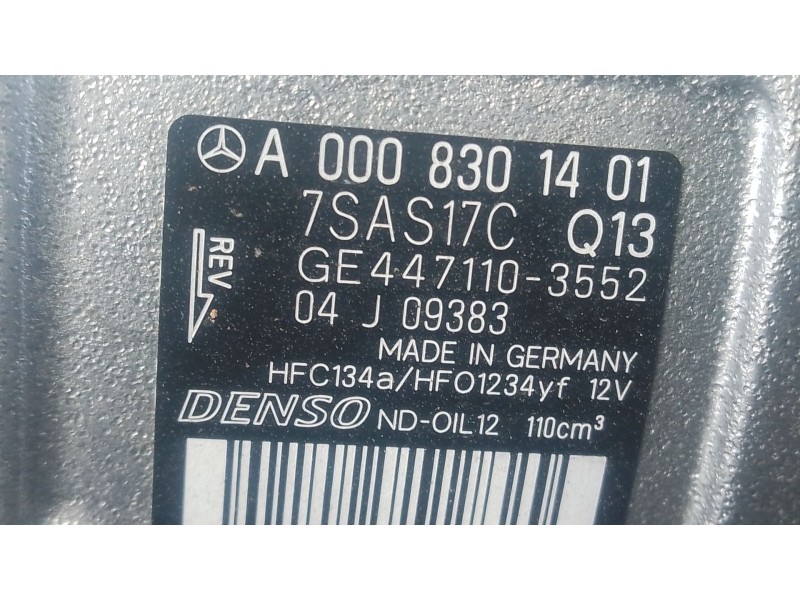 Recambio de compresor aire acondicionado para mercedes-benz vito tourer (w447) 114 cdi 4-matic (447.701, 447.703, 447.705) refer
