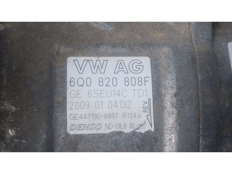 Recambio de compresor aire acondicionado para seat ibiza iv (6j5, 6p1) 1.9 tdi referencia OEM IAM   
