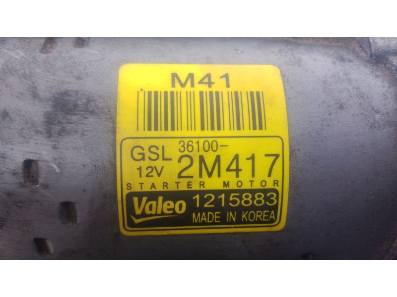 Recambio de motor arranque para hyundai i20 iii (bc3, bi3) 1.6 t-gdi referencia OEM IAM   