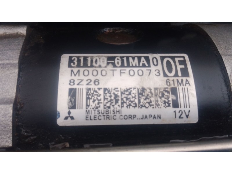 Recambio de motor arranque para suzuki vitara (ly) 1.0 (apk 310) referencia OEM IAM   