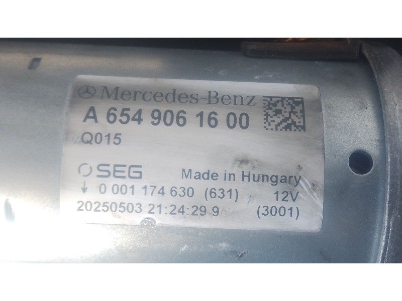 Recambio de motor arranque para mercedes-benz vito tourer (w447) 114 cdi 4-matic (447.701, 447.703, 447.705) referencia OEM IAM 