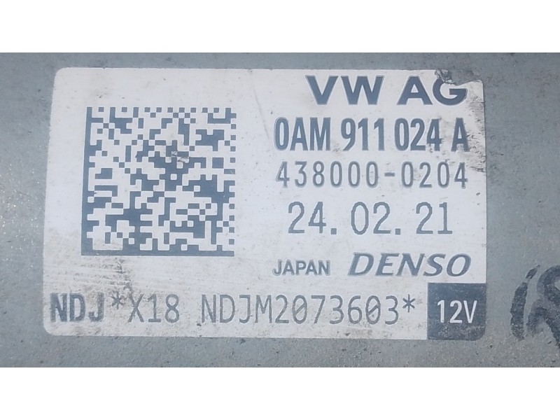 Recambio de motor arranque para audi a1 sportback (gba) 30 s-line referencia OEM IAM   