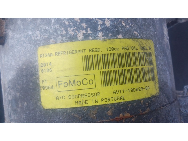 Recambio de compresor aire acondicionado para ford focus iii 1.6 tdci referencia OEM IAM AV1119D629BA  