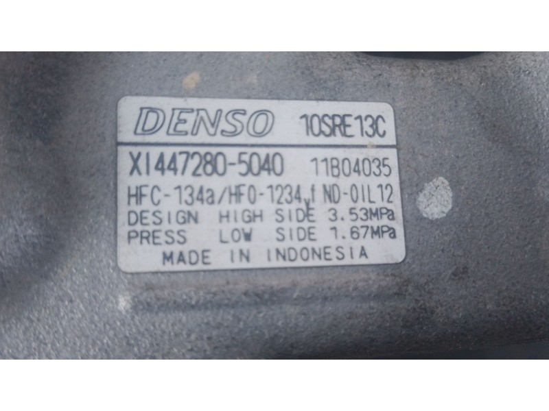 Recambio de compresor aire acondicionado para suzuki vitara (ly) 1.0 (apk 310) referencia OEM IAM   