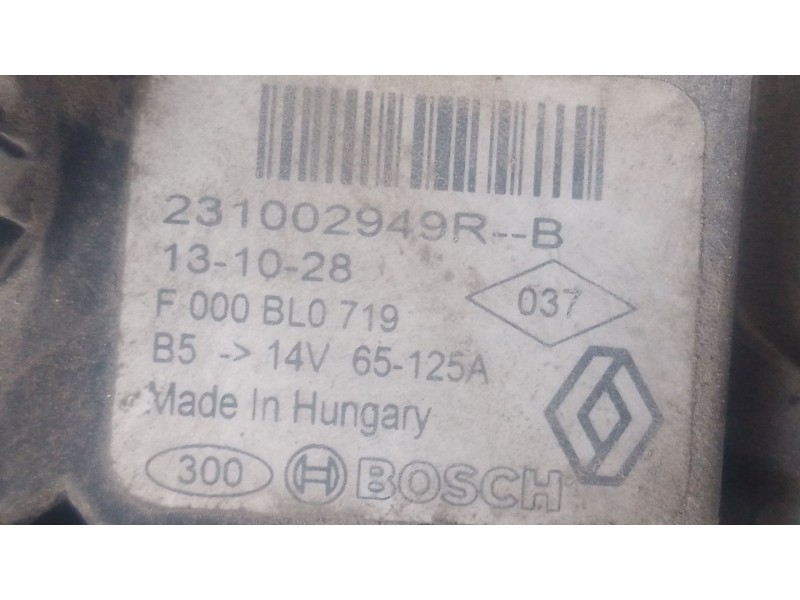 Recambio de alternador para dacia dokker monospace (ke_) 1.5 dci (keaj, keah) referencia OEM IAM   