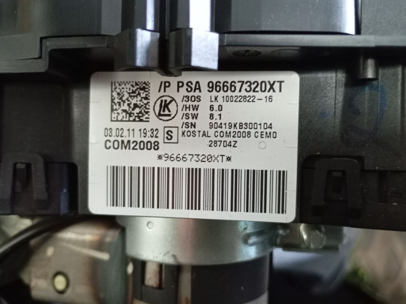Recambio de anillo airbag para peugeot 5008 (0u_, 0e_) 1.6 hdi referencia OEM IAM   