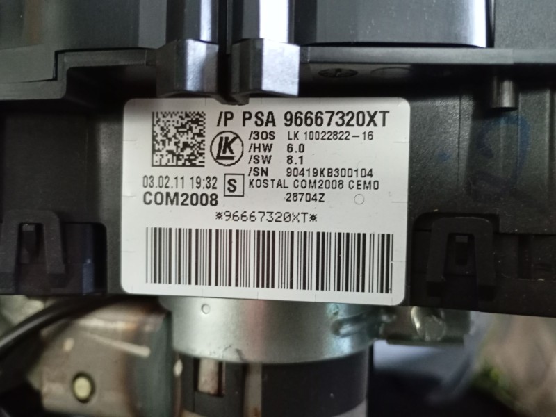 Recambio de anillo airbag para peugeot 5008 (0u_, 0e_) 1.6 hdi referencia OEM IAM   