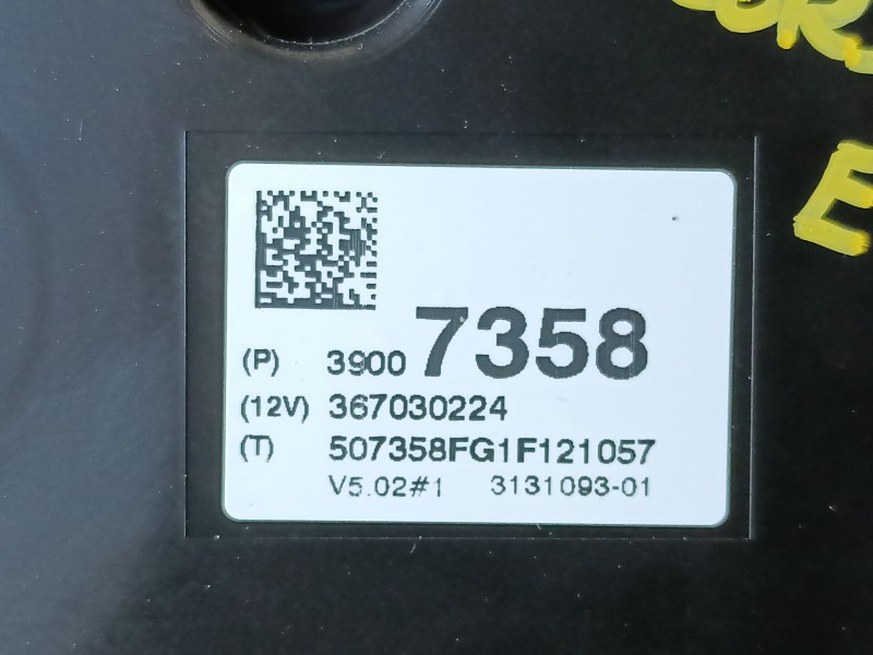 Recambio de cuadro instrumentos para opel corsa e (x15) 1.4 (08, 68) referencia OEM IAM 39007358  