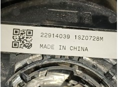 Recambio de anillo airbag para opel corsa e (x15) 1.4 (08, 68) referencia OEM IAM 22914039 1SZ0728M  2