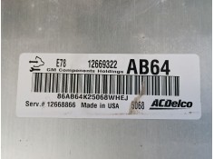Recambio de centralita motor uce para opel corsa e (x15) 1.4 (08, 68) referencia OEM IAM 12660322   2