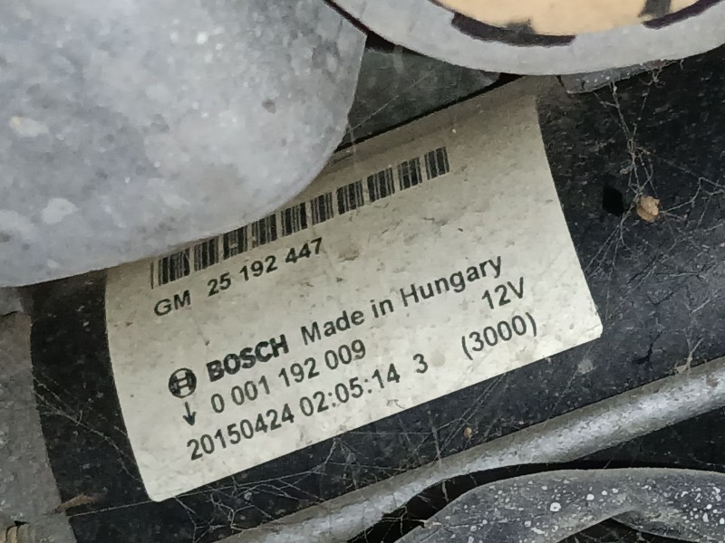 Recambio de motor arranque para opel corsa e (x15) 1.4 (08, 68) referencia OEM IAM 25192447  