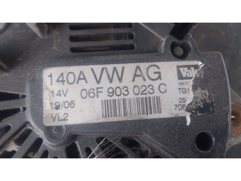 Recambio de alternador para audi a3 (8p1) 2.0 tdi 16v referencia OEM IAM   
