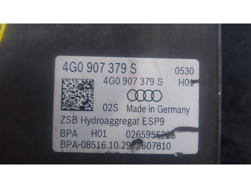 Recambio de abs para audi a6 c7 (4g2, 4gc) 2.0 tdi referencia OEM IAM 4G0907379S 0265956226 